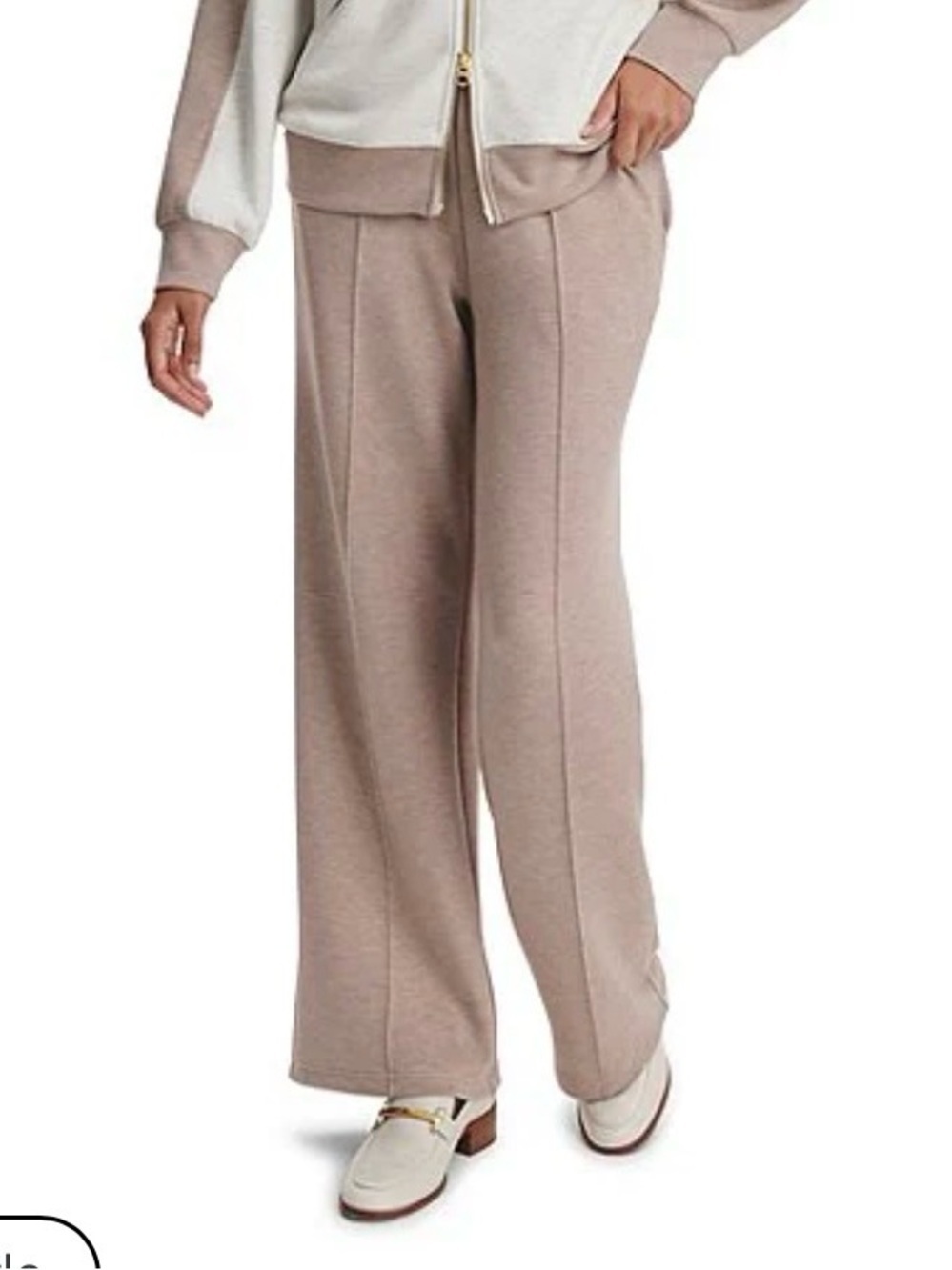 Varley DoubleSoft® High Rise Tapered Wide Leg 30" Pants - Picture 4 of 4